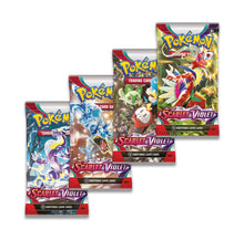 Load image into Gallery viewer, Pokemon trading cards, Full factory sealed box of 36 Scarlet &amp; Violet boosters
