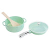 Little Tikes Sweet Spaces Pots & Pans Set, Play Kitchen Cookware, Sea Foam