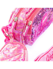 Load image into Gallery viewer, Girabrilla Puffer Pochette Bag &amp; Coin Purse - Magenta
