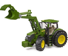 Load image into Gallery viewer, Bruder John Deere 7R 350 Tractor with Frontloader
