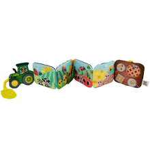 Load image into Gallery viewer, Lamaze &amp; John Deere Farm to Table Journey – Sensory Toy – Folding Soft Book
