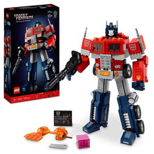 Load image into Gallery viewer, LEGO Icons Optimus Prime Transformers 2-in-1 Building Set for Adults - 10302
