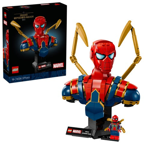 LEGO 76326 Iron Spider-Man Bust