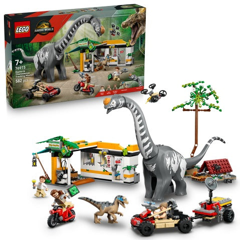 LEGO JURASSIC WORLD 76973 - IN SEARCH OF THE RAPTOR AND TITANOSAURO