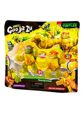 Load image into Gallery viewer, Heroes of Goo Jit Zu: TMNT Twin Pack - Donatello &amp; Michelangelo
