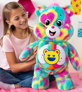 Care Bears Good Vibes Bear Jumbo Plush