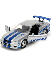 Load image into Gallery viewer, Fast &amp; Furious Diecast Vehicle 1:24 Anniversary Nissan Skyline 19 cm
