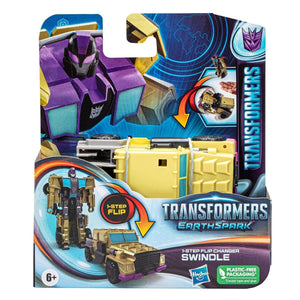 Hasbro – Transformers – Earthspark One Step Flip – Swindle