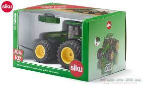 SIKU 3292 John Deere 8R 410 With Double Mature 1:3 2 Twin Wheels New Tractor
