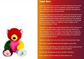 Mood Bears Hope Bear Rainbow