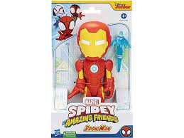 Spidey & Amazing Friends Supersized Iron Man Hero Friends Action Figure