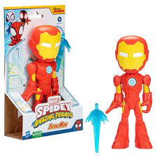 Spidey & Amazing Friends Supersized Iron Man Hero Friends Action Figure