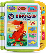 Load image into Gallery viewer, LeapFrog Touch and Learn Dinosaur Book
