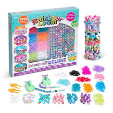 Rainbow Loom Beadmoji Deluxe Kit Bracelet Maker with Unique Messaging Beads