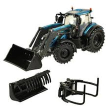 Load image into Gallery viewer, Britains 43352 Valtra T234 Tractor with Frontloader and accessories
