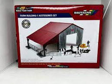 Load image into Gallery viewer, Britains Farm Building Playset - Includes Building, Farming Family and Farm Animals Figures
