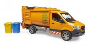 Bruder 02682 *New* MB Sprinter Municipal Garbage Vehicle