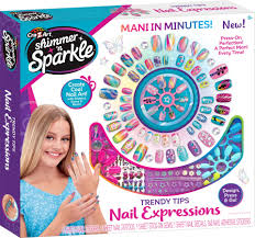 Cra-Z-Art Shimmer N Sparkle Trendy Nail Expressions