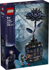 LEGO ® 76784 Black Dahlia Flower with Wednesday and Enid mini-doll figures