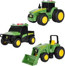 Load image into Gallery viewer, John Deere Light &amp; Sound Mini Tractors 3pk
