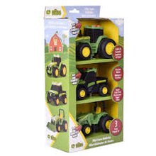 Load image into Gallery viewer, John Deere Light &amp; Sound Mini Tractors 3pk
