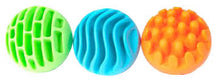 Load image into Gallery viewer, FAT BRAIN TOYS BABY AND TODDLER LEARNING SENSORY ROLLERS - SET OF 3 SPHERES
