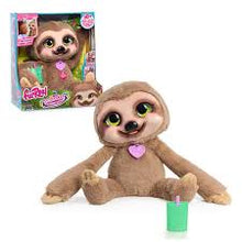 Load image into Gallery viewer, furReal Snuggles the Smiling Sloth Interactive Plush Toy
