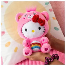 Load image into Gallery viewer, Care Bears x Hello Kitty as Cheer Bear 22cm Plush
