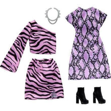 Load image into Gallery viewer, Barbie Style Fashion Outfit 2 Pack - Animal Print
