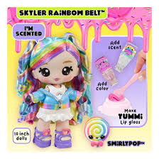 Yummiland Large Doll + Lipgloss Pet - Rainbow