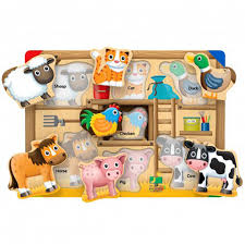 The Learning Journey My First Lift & Learn Puzzle - On the Farm