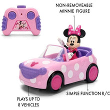 Load image into Gallery viewer, Jada – Disney Minnie RC Roadster 1:32 – Minnie Mouse Radio Controlled Car with Remote Control
