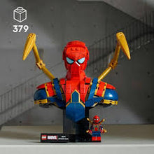 Load image into Gallery viewer, LEGO 76326 Iron Spider-Man Bust
