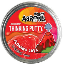 Load image into Gallery viewer, Crazy Aaron's Thinking Putty 3.5" - Flowing Lava
