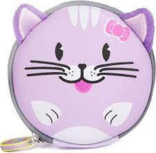 Load image into Gallery viewer, boppi Tiny Trekker Kids Coin Purse Travel Wallet - CAT
