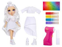 Load image into Gallery viewer, Rainbow High Airbrush &amp; Create Fashion Doll - Purple Eyes
