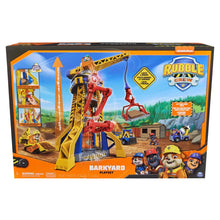 Load image into Gallery viewer, Rubble &amp; Crew, Bark Yard Crane Tower Playset with Rubble Action Figure
