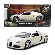 Load image into Gallery viewer, Data sheet FAST &amp; FURIOUS - 2011 Bugatti Veyron - 1:24
