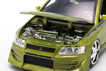 Load image into Gallery viewer, Fast &amp; Furious – 1:24 Brian’s Mitsubishi Lancer Evo Color Brush car
