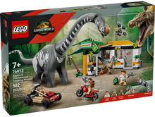 Load image into Gallery viewer, LEGO JURASSIC WORLD 76973 - IN SEARCH OF THE RAPTOR AND TITANOSAURO
