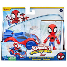 Load image into Gallery viewer, Marvel Spidey And His Amazing Friends Vehicle And Spidey
