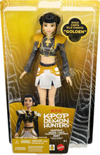 Load image into Gallery viewer, KPop Demon Hunters HUNTR/X Zoey 12-Inch Singing Doll [Sings Canta, 'Golden' Performance]

