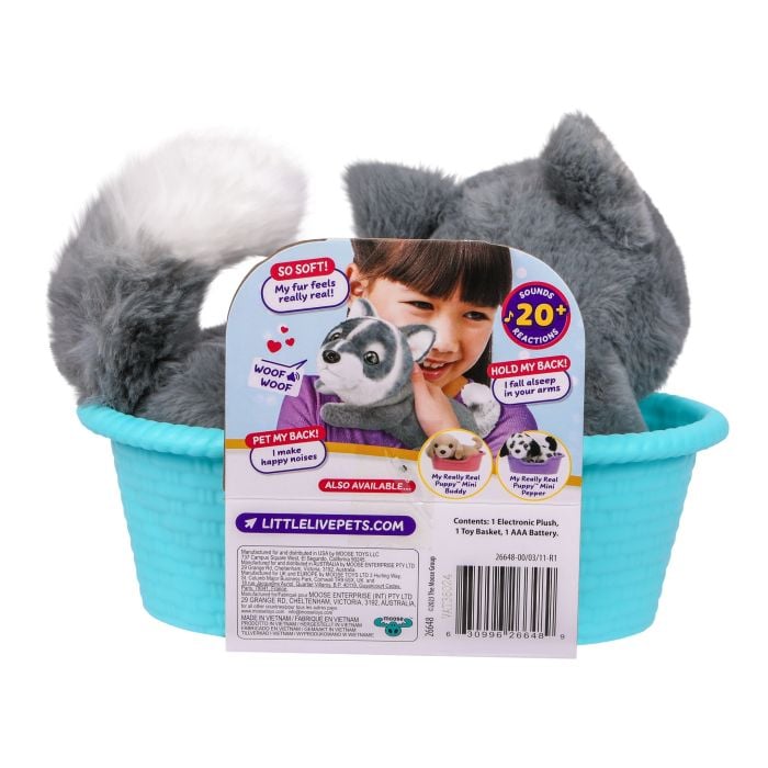 Little Live Pets My Really Real Puppy Aurora the Husky Interactive Plush