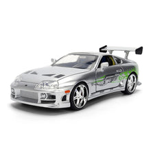 Load image into Gallery viewer, Jada FAST &amp; FURIOUS ANNIVERSARY BRIAN'S TOYOTA SILVER FINISH 1:24 Accessories
