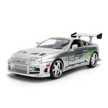 Load image into Gallery viewer, Jada FAST &amp; FURIOUS ANNIVERSARY BRIAN'S TOYOTA SILVER FINISH 1:24 Accessories
