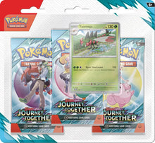 Load image into Gallery viewer, Pokémon SV09 Journey Together 3-Pack Blister EN
