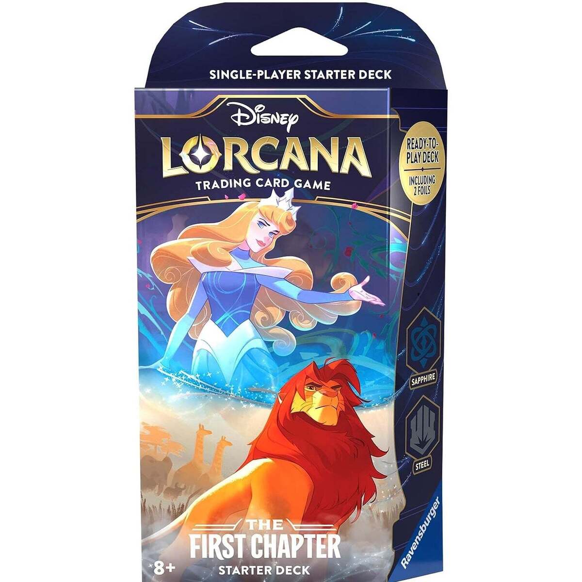Ravensburger Disney Lorcana: The First Chapter TCG Starter Deck Sapphire & Steel