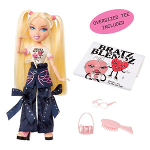 Bratz Stylin' Cloe Fashion Doll with Accessories and Customizable T-Shirt