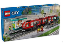 Load image into Gallery viewer, LEGO 60423 Downtown Streetcar and Station
