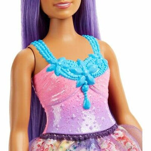 Barbie Princess With Purple Tiara Brunette